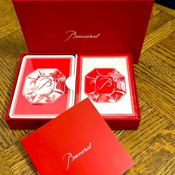 NWT Baccarat Poker Playing Cards ♦️ ♣️ - Picture 1 of 5